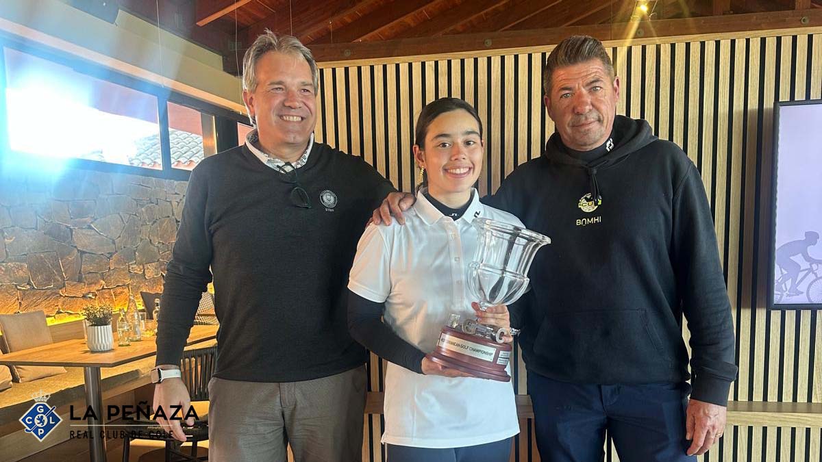 Ioana García, Campeona del Mediterranean Golf Championship